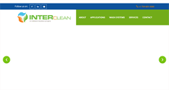 Desktop Screenshot of interclean.com